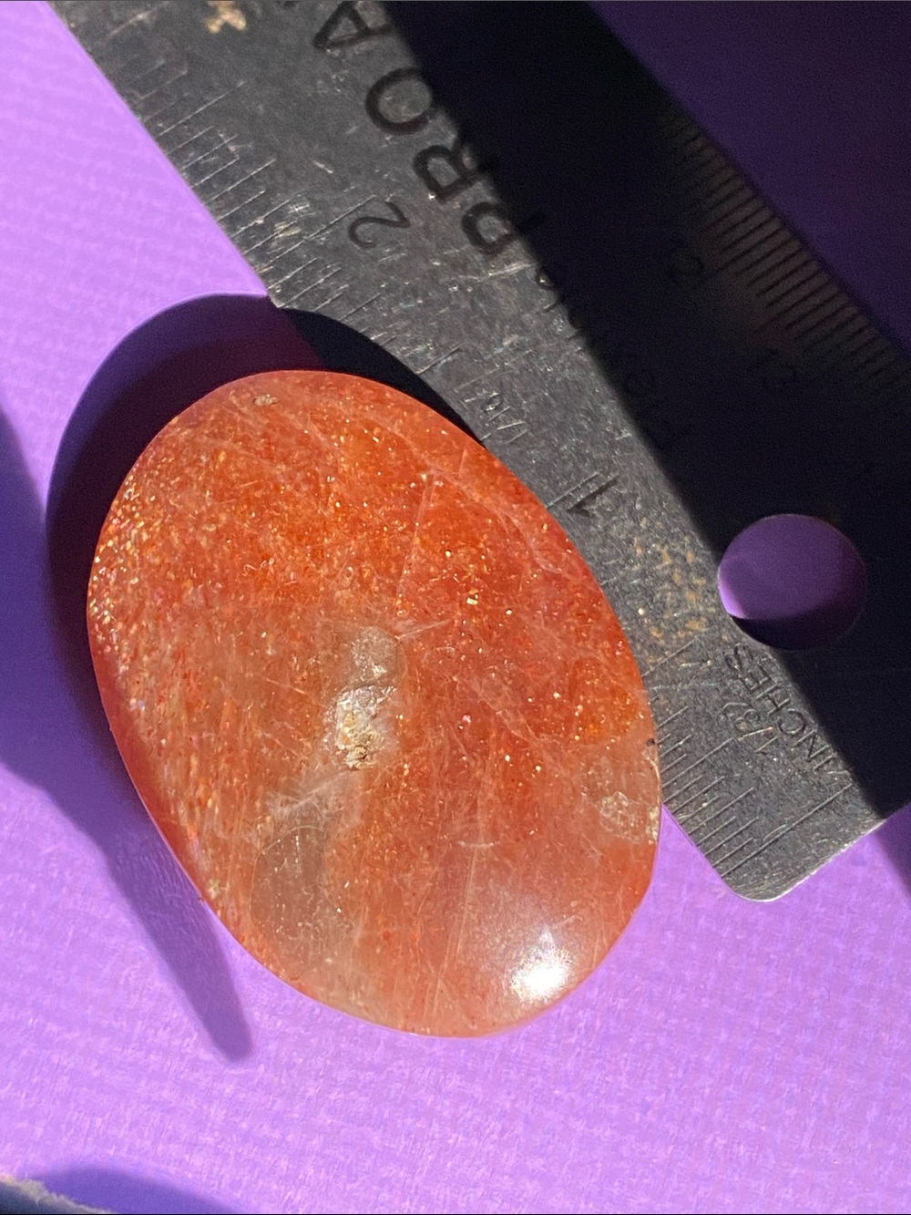 Arusha sunstone palm stone - Picture 4 of 4